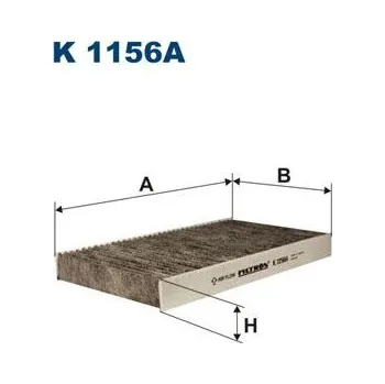 Klimatizace automobilu Filtr, vzduch v interiéru FILTRON K 1156A