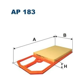 Vzduchový filtr Vzduchový filtr FILTRON AP 183