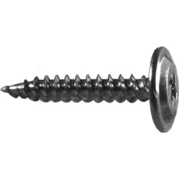 Vrut Vrut s rámovou hlavou a křížovou drážkou do plechu bílý pozink 4,2x40 - 100ks