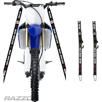 Upínací popruh Upínací popruhy na motorku BUD Racing Tie Downs 1.5" Black