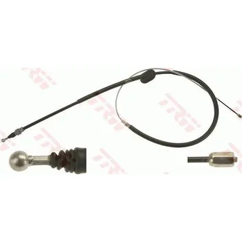 Brzdový systém Tažné lanko, parkovací brzda TRW GCH133