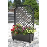 KHW Kunststoff Truhlík se zástěnou a zavlažováním 42l Barva: Antracit