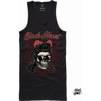 Dámské Tílko BLACK HEART ANGELINA Barva: Černá, Velikost: XL