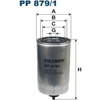 Filtr do auta Palivový filtr FILTRON PP 879/1