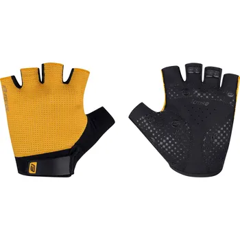 Cyklistické rukavice Force rukavice LOOSE, žluté - L