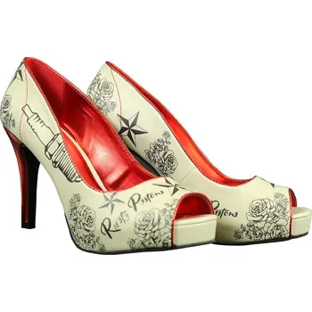 Dámské lodičky Lodičky Rusty Pistons RPSSW13 Diana Tattoo vel. 38