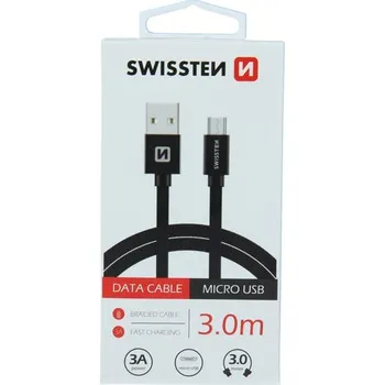 Počítač Kabel datový a nabíjecí txt USB/micro USB 3,0m č