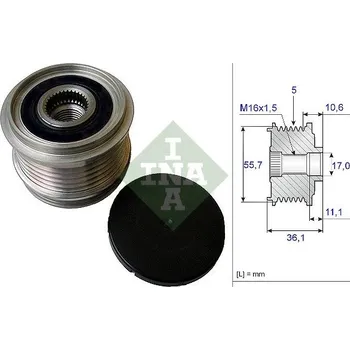Auto-moto Předstihová spojka Schaeffler INA 535 0161 10
