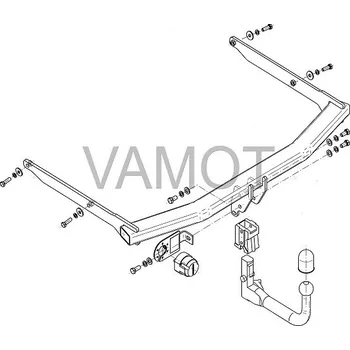 Tažné zařízení Tažné zařízení Mazda 3 (4D) (BL) (2009 - 2013) (1384)