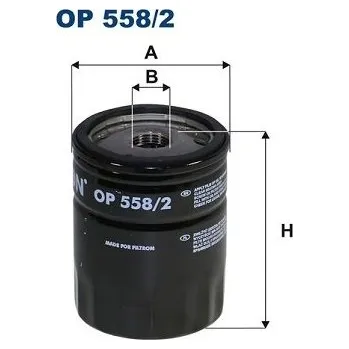 Filtr do auta Olejový filtr FILTRON OP 558/2