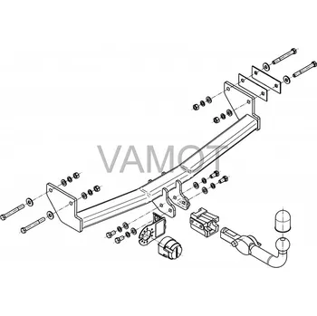 Auto-moto Tažné zařízení Jeep Compass (2011 - 2017) (4866)