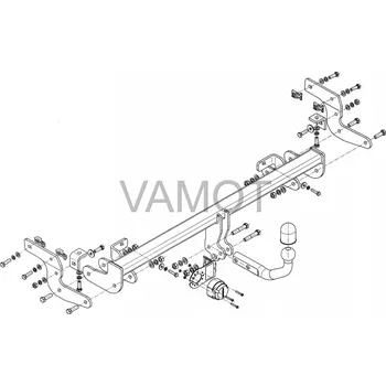 Tažné zařízení Tažné zařízení Citroen C4 Cactus (2014 - 2018) (3392)