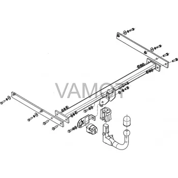 Tažné zařízení Tažné zařízení Ford Focus III 5D (2011 - 2018) (5101)