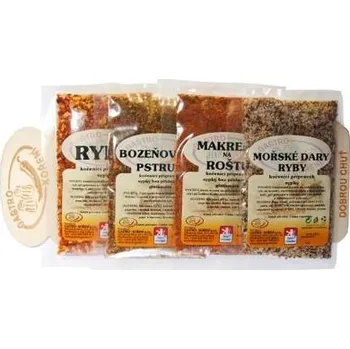 Dárkový potravinový koš Set - Ryby dárková kazeta