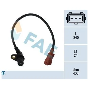 Kliková hřídel Generátor impulsů, klikový hřídel FAE 79034