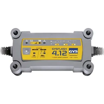 Nabíječka autobaterie Nabíječka 12V baterií GYSFLASH 4.12