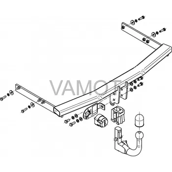 Tažné zařízení Tažné zařízení Seat Ibiza 3/5D (6J) (kromě Cupra) (2008 - 2017) (7776)