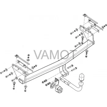 Tažné zařízení Tažné zařízení Renault Koleos (I) (2008 - 2016 (I)) (5238)