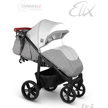 Kočárek Sportovní kočárek Camarelo Elix 2025 Barva: Šedá ex-02
