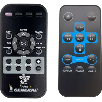 Dálkový ovladač HYUNDAI HIF-1993BT - dálkový ovladač duplikát