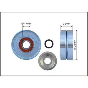 Napínací kladka, žebrovaný klínový řemen CAFFARO 500362