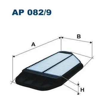 Autodíl Vzduchový filtr FILTRON AP 082/9