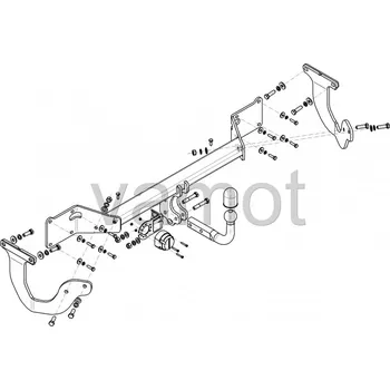 Tažné zařízení Tažné zařízení Peugeot Traveller (2016 a novější) (7476)