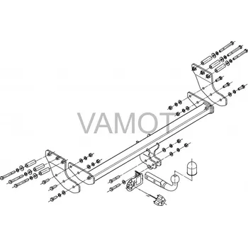 Tažné zařízení Tažné zařízení Volvo XC 90 (2003 - 2015) (1161)