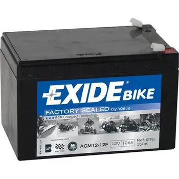 Auto-moto baterie startovací baterie EXIDE AGM12-12F