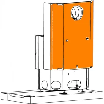 Krbová kamna Příslušenství HAAS+SOHN: Protipožární izolační souprava ARLBERG