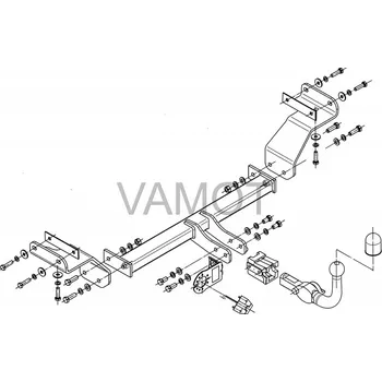 Auto-moto Tažné zařízení Kia Cee´d Sporty Wagon (Kombi) (ED) (2007 - 2012) (5372)