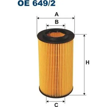 Filtr do auta Olejový filtr FILTRON OE 649/2