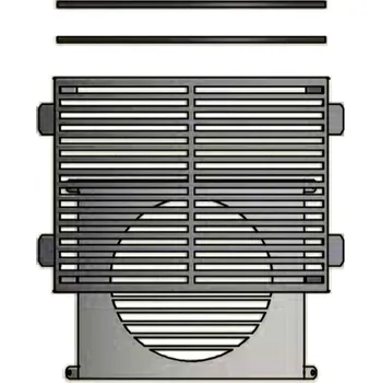 Krbová kamna SCAN záslepka horního vývodu kouřovodu pro kamna SCAN 66 - bílý lak