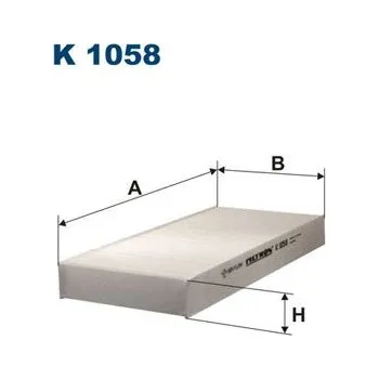Autodíl Filtr, vzduch v interiéru FILTRON K 1058