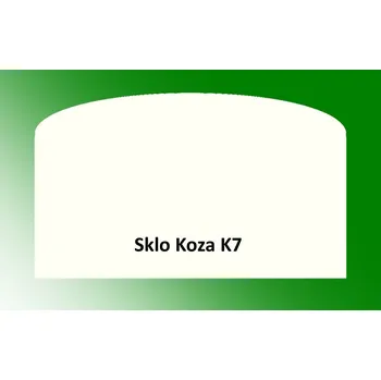 Krbová kamna Žáruvzdorné sklo pro kamna Koza K7