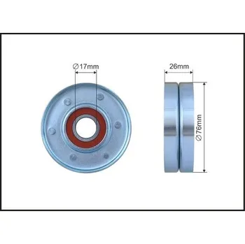 Napínací kladka, žebrovaný klínový řemen CAFFARO 184-00