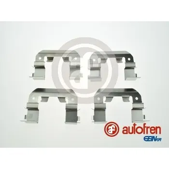 Brzdový systém Sada příslušenství, obložení kotoučové brzdy AUTOFREN SEINSA D42871A