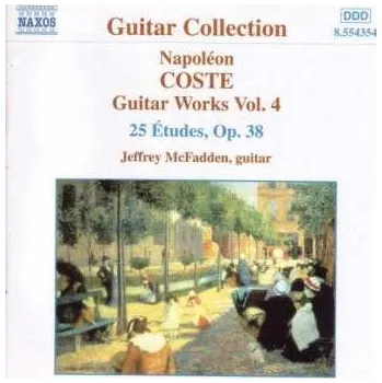 Zahraniční hudba CD Jeffrey McFadden: Guitar Works Vol. 4 (25 Études, Op. 38) 2000