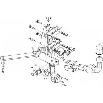 Tažné zařízení Tažné zařízení Saab 9-3 kombi (2005 - 2011) (4479)