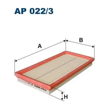 Filtr do auta Vzduchový filtr FILTRON AP 022/3