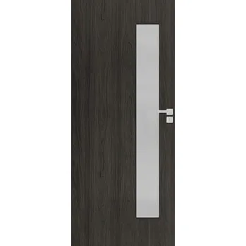 Interiérové dveře Interiérové dveře DRE Deco levé 60 cm jilm antracit DECA10JA60L