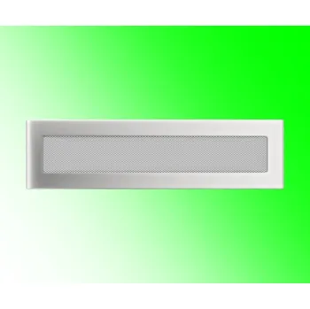 Krbová obestavba KRATKI Mřížka 11x42 nerez - ventilační krbová mřížka