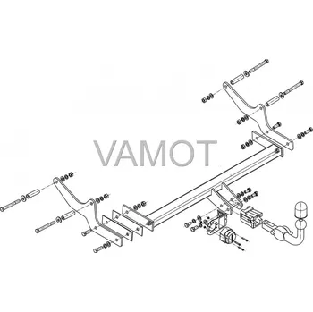 Auto-moto Tažné zařízení Renault Laguna III Kombi (Grandtour) (kromě GT) (2007 - 2015 (III)) (5246)