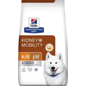 Krmivo pro psa Hills PD Canine K/D + J/D Kidney + Mobility 4 kg