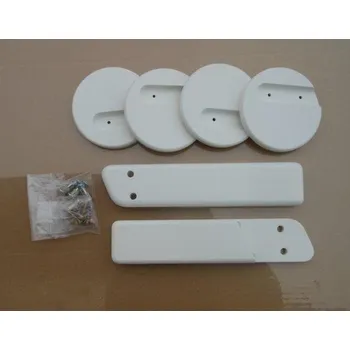 Jídelní židlička Jitro Samostatné područky s botičkami k židličkám Bílá