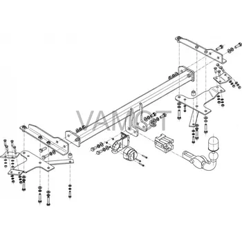 Tažné zařízení Tažné zařízení Toyota Corolla Verso (2004 - 2009) (5409)