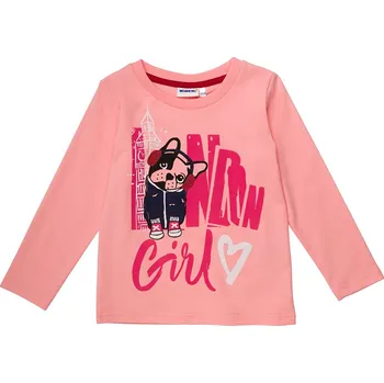 Chlapecké tričko Dívčí triko - Winkiki WKG 92548, růžová Barva: Růžová, Velikost: 110