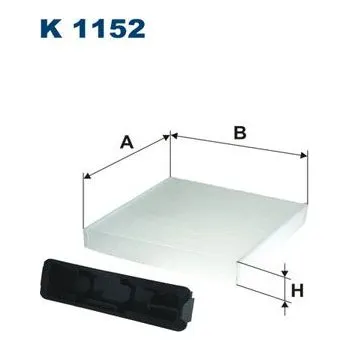 Autodíl Filtr, vzduch v interiéru FILTRON K 1152