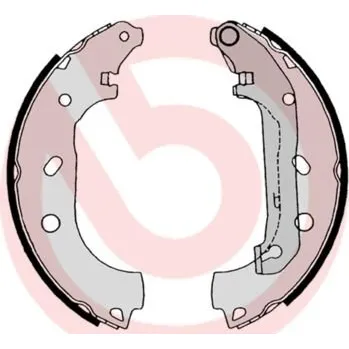 Brzdová čelist Sada brzdových čelistí BREMBO S 24 539