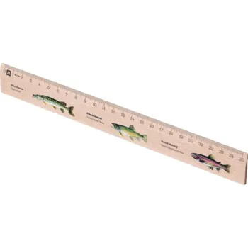 Desková hra Metrie pravítko 25 cm s motivem ryb